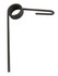 Dente per erpice strigliatore anteriore lungo 220mm Ø 8mm - Ama
