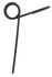 Dente per erpice strigliatore posteriore lungo 220mm Ø 8mm - Ama