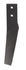 Dente per erpice lunghezza 334mm Ø foro 12,5mm - Ama