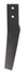 Dente per erpice lunghezza 334mm Ø foro 12,5mm - Ama