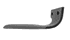 Dente per erpice lunghezza 270mm larghezza 110mm - Ama