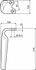 Dente per erpice lunghezza 315mm larghezza 100mm - Ama