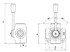 Deviatore di flusso a 4 vie 60L con centro chiuso - Ama Refluid
