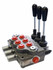 Distributore idraulico da 1/2" a 3 leve doppio effetto 80L - Ama Refluid Distributore idraulico da 1/2" a 3 leve doppio effetto 80L - Ama Refluid
