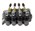 Distributore oleodinamico Ama a 4 leve doppio effetto - 40L - Ama