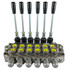 Distributore idraulico da 3/8" a 6 leve doppio effetto 40L - Ama