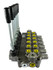 Distributore idraulico da 3/8" a 6 leve doppio effetto 40L - Ama