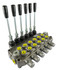 Distributore idraulico da 3/8" a 6 leve doppio effetto 40L - Ama