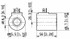 Bobina a 12VDC per elettrodistributori da 50 litri - Bosch Rexroth