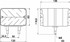 Fanale combinato anteriore posteriore dx-sx 120x135x80mm Ama - Ama
