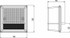 Fanale anteriore dx-sx di direzione e posizione 84x83mm - Ajba