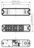 Fanale posteriore dx-sx a 18 LED 10-30V 191x49mm - Ama