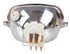 Fanale anteriore per trattore Ama 138,5x84mm con luce abbagliante e anabbagliante - Ama