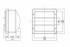 Proiettore simmetrico anteriore 140x140mm adattabile Cobo 05103000 - Cobo