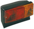 Fanale posteriore alogeno sinistro Ama 148x102x100 mm 4 funzioni luminose - Cobo