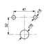 Fanale posteriore alogeno sinistro Ama 148x102x100 mm 4 funzioni luminose - Cobo