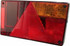 Fanale posteriore alogeno sinistro Ama 5 funzioni 237x138mm - Ajba