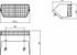 Fanale anteriore sinistro Ama 144,2x64mm luce direzione e posizione - Ama