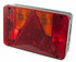 Fanale posteriore alogeno sx 220x140mm Ama - Radex