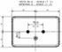 Fanale posteriore alogeno sx 220x140mm Ama - Radex