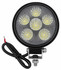 Faro da lavoro 6 LED rotondo ad ampio raggio 18W IP67 - Ama