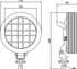Faro da lavoro alogeno Ø 135mm da 24V 55W - Ama