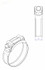 Fascetta stringitubo a banda larga Ama in acciao inox AISI430 Euro W2 Ø 201-213mm - Ama