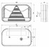 Fanale posteriore dx a LED 12-36V 240x55x140mm - Ama