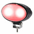 Faro da lavoro ovale 2 LED CREE a lungo raggio rosso 10W IP67 - Ama