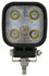 Faro da lavoro 4 LED LG ad ampio raggio 20W IP67 - Ama