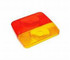 Lente di ricambio quadrata fanale posteriore dx-sx per art. 56016 e 56017 - Radex