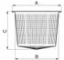 Filtro a cestello ø 400 x h275 - Arag