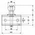 Gancio di traino non omologato 152x141mm - Ama