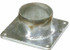 Flangia quadrata con tronchetto ø150mm - Ama