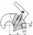 Gancio rapido superiore per terzo punto cat. III filetto M27x2 - Ama