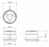 Lampeggiante a LED con telecomando e batteria 12/24V - Ama