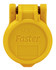 Tappo di protezione automatico per innesto giallo femmina M1/2" - Faster
