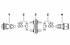 Forcella omocinetica categoria 6 per tubo interno 32x76 - 94x27 - Ama Cardan