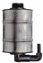 Eiettore con filtro in acciaio inox con filetto M1'1/4 e corpo in propilene - Arag