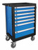 Carrello porta attrezzi professionale da officina Ama 7 cassetti 250 attrezzi assortiti - Ama
