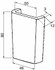 Supporto per leva freno 80X40mm - Ama
