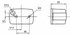 Fanale freccia omologato anterolaterale destra 85x54mm - Ama