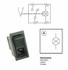 Interruttore basculante ON-OFF 12V fari anabbaglianti - Ama