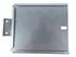 Portatarga con cerniera in acciaio inox 165x165mm - Ama