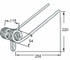Dente seminatrice posteriore adattabile Gaspardo 18904190 filo 8 - Ama