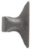 Mazza trincia larghezza 180mm lunghezza 100mm attacco 70mm e foro Ø 17mm adattabile a originale Ferri - Ama