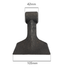 Mazza trincia dentata 100x120mm attacco 42mm e foro 20,5mm - Ama