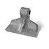 Mazza trincia larghezza 137mm attacco 40mm lunghezza 95mm e foro Ø 20,5mm adattabile a a Berti, Faustini, Meaat, Vigolo - Ama