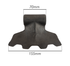 Mazza trincia dentata 155x85mm attacco 70mm e foro 16,5mm - Ama