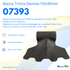 Mazza trincia dentata 155x85mm attacco 70mm e foro 16,5mm - Ama